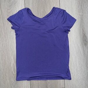 All in Motion 6/6x Purple Violet Athletic Shirt